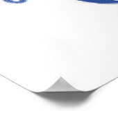 タートルズコーラルズ海紙アートイラストレーション ポスター (角)