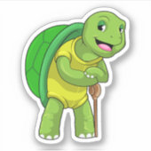 タートルズペンテンショナ歩くスティック シール (正面)