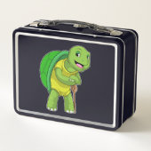 タートルズペンテンショナ歩くスティック メタルランチボックス (裏面)