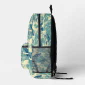 タートルズ海調和 プリントバックパック (右)