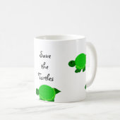 タートルタイム コーヒーマグカップ (正面右)