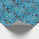 タートルデリーミングラッピング紙 ラッピングペーパー (角)