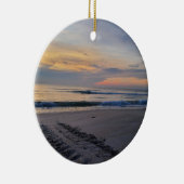 タートルトラックアットサンライズ セラミックオーナメント (右)