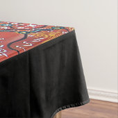 タートルドレミングアボリジナルアートテーブルクロス テーブルクロス (インサイチュ)