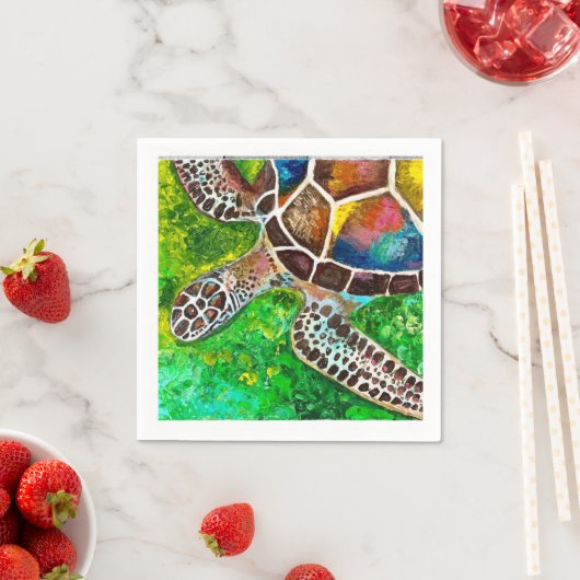 タートルナプキン スタンダードカクテルナプキン (インサイチュ)