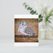 タートルハト2匹 ポストカード (スタンド正面)