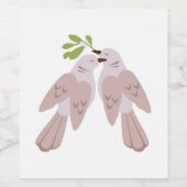 タートルハト2匹 ワインラベル (シングルラベル)