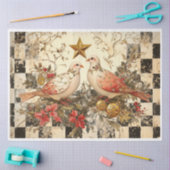 タートルハト2匹 薄葉紙 (クラフト)