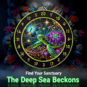 タートルバタフライ鮮やかロッジウォールデコール ダーツボード