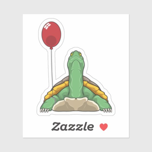 タートルバルーン シール (シート)