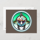 タートルパンダ ポストカード (正面/裏面)