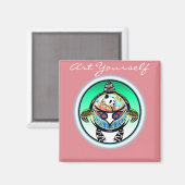 タートルパンダ マグネット (正面/裏面)