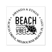 タートルビーチビベテーマ セルフインキングスタンプ (デザイン)