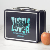 タートルファン：瞬時にタートリー素晴らし メタルランチボックス (インサイチュ)