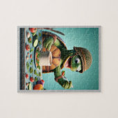 タートルフェストユーモアのある：野菜の喜び ジグソーパズル (横)