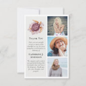 タートルフォト悔やみや弔慰葬儀 サンキューカード (正面)