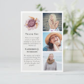 タートルフォト悔やみや弔慰葬儀 サンキューカード (スタンド正面)