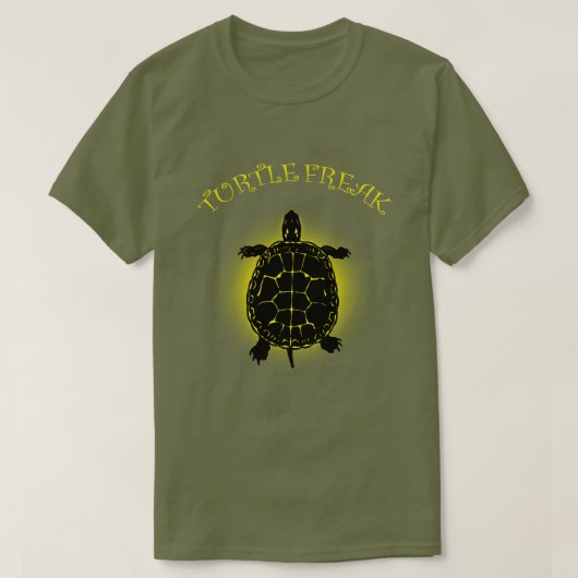 タートルフリーク Tシャツ (デザイン正面)