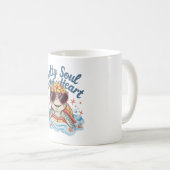 タートルフローラサマービーチ コーヒーマグカップ (正面右)