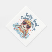 タートルフローラサマービーチ スタンダードランチョンナプキン (角)