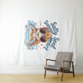 タートルフローラサマービーチ タペストリー (インサイチュ(横))