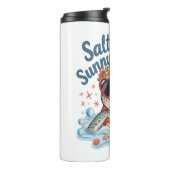 タートルフローラサマービーチ タンブラー (回転左)