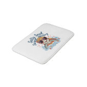 タートルフローラサマービーチ バスマット (アングル)