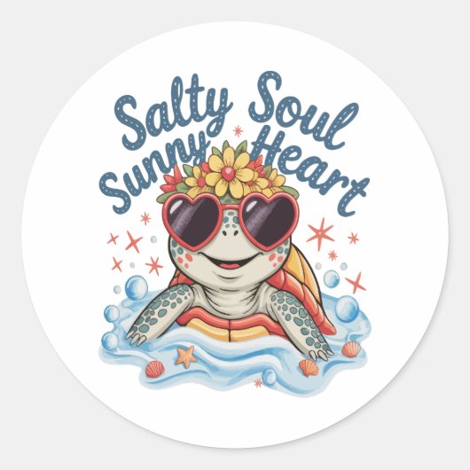 タートルフローラサマービーチ ラウンドシール (正面)