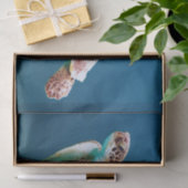 タートルブルーウォーターシーフォト 薄葉紙 (ギフト)