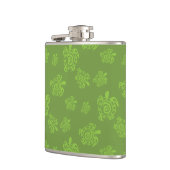 タートルブルー フラスク (左)