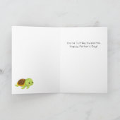 タートルプおもしろいン父の日用カード カード (内部)