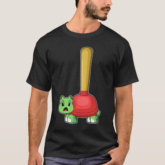タートルプランジャー Tシャツ (正面)