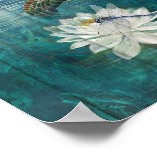 タートルベイ感動的&やる気を起こさせる ポスター (角)