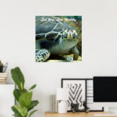 タートルポスター ポスター (ホームオフィス)