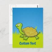 タートルポストカード ポストカード (正面/裏面)