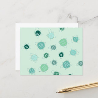 タートルポストカード ポストカード