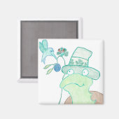 タートルマグネット – 2"x2"正方形 マグネット (正面/裏面)