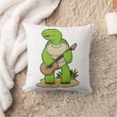 タートルミュージシャンギター音楽 クッション (ブランケット)