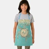 タートルモノグラム星オンブルーエプロン エプロン (インサイチュ)