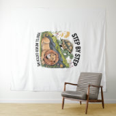 タートルライオおもしろいン タペストリー (インサイチュ(横))