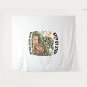 タートルライオおもしろいン タペストリー (正面(横))