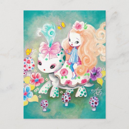 タートルライド ポストカード (正面)