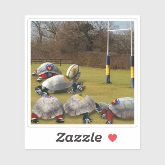 タートルラグビースポーツ シール (シート)