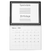 タートルラグビー カレンダー (2月 2026)