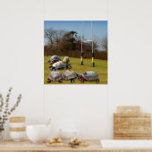 タートルラグビー ポスター (キッチン)