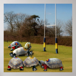 タートルラグビー ポスター