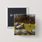 タートルラグビー 缶バッジ (正面&裏面)