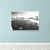 タートルラグーン キャンバスプリント (インサイチュ (ウッドフロア))