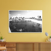 タートルラグーン キャンバスプリント (インサイチュ (リビング))