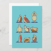 タートルラバーグリーンシータートルヨガ セーブザデート (正面/裏面)